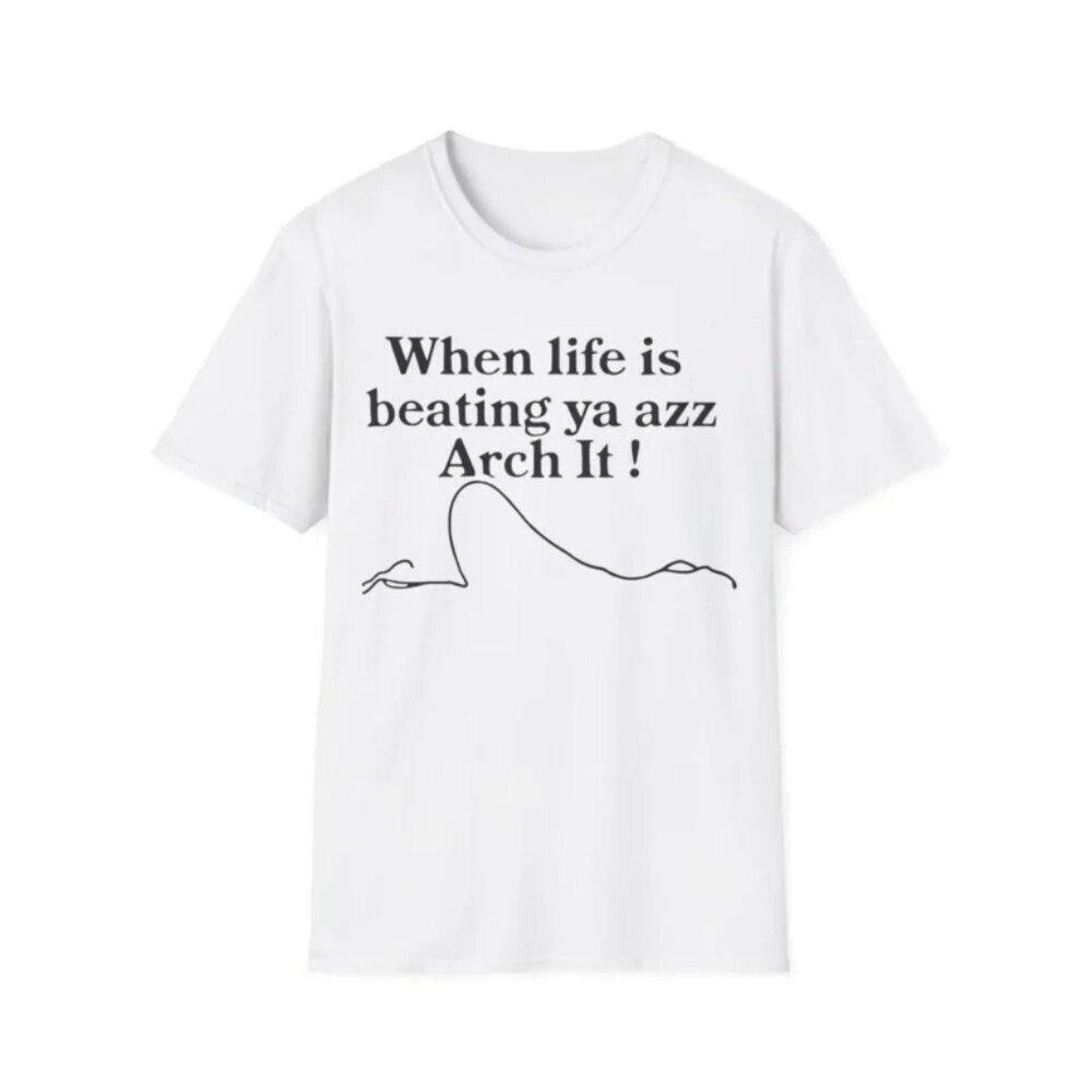 Chloe Bailey Meme T Shirt When Life Beating Ya Arch It Graphic Fan Gift Retro 17